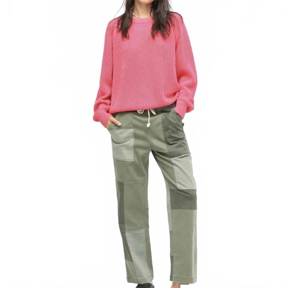 NEW ELECTRIC & ROSE chloe sweater in hot pink
